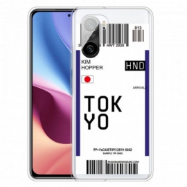 θηκη κινητου Xiaomi Mi 11i 5G / Poco F3 Κάρτα Επιβίβασης Για Τόκιο