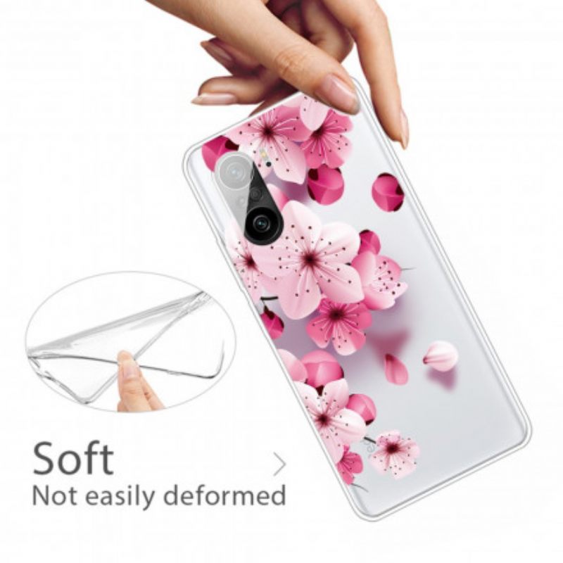 θηκη κινητου Xiaomi Mi 11i 5G / Poco F3 Μικρά Ροζ Λουλούδια