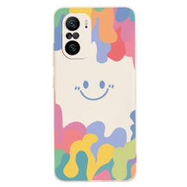 θηκη κινητου Xiaomi Mi 11i 5G / Poco F3 Χαμογελαστό Πρόσωπο