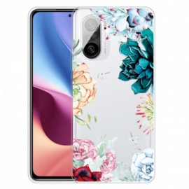 Θήκη Xiaomi Mi 11i 5G / Poco F3 Άνευ Ραφής Λουλούδια Ακουαρέλας