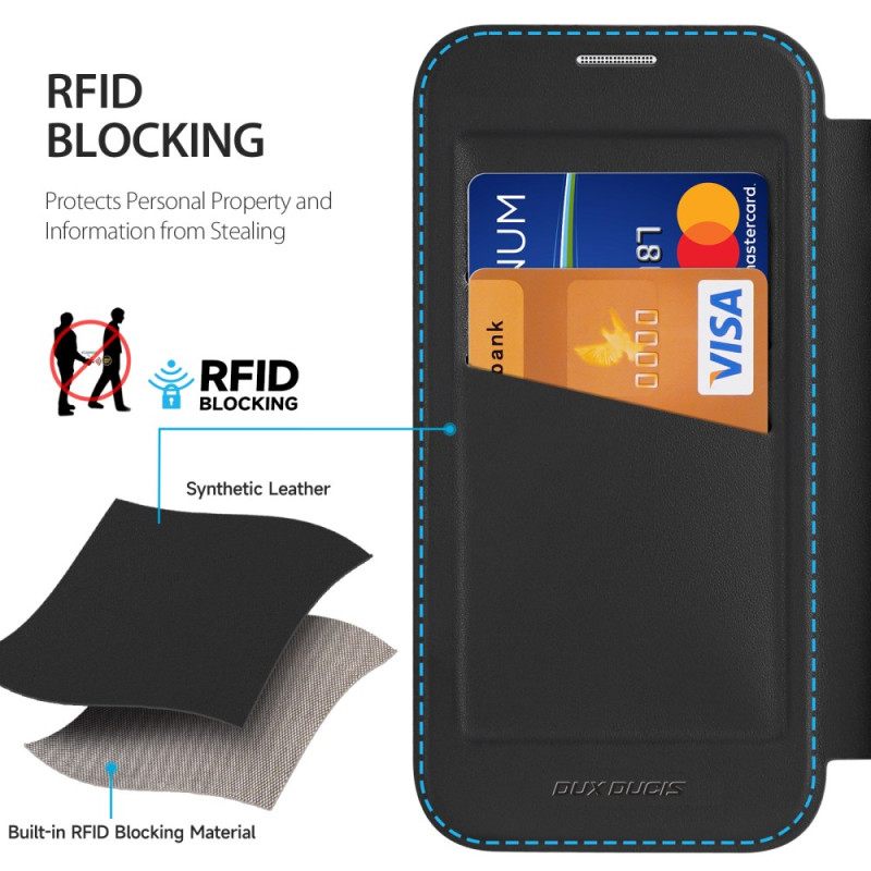 Δερματινη Θηκη iPhone Air Magsafe Skin X Pro Series Dux Ducis Σιλικόνης