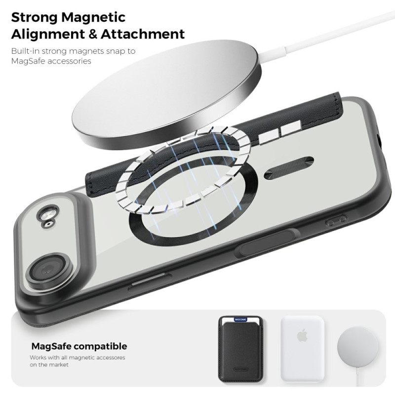 Δερματινη Θηκη iPhone Air Magsafe Συμβατό Με Μπλοκάρισμα Rfid