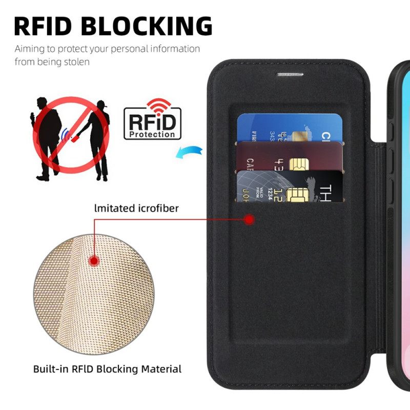 Δερματινη Θηκη iPhone Air Συμβατό Με Magsafe Με Θήκη Κάρτας Rfid