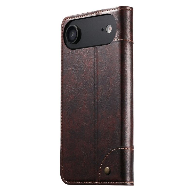 Δερματινη Θηκη iPhone Air Vintage Suteni