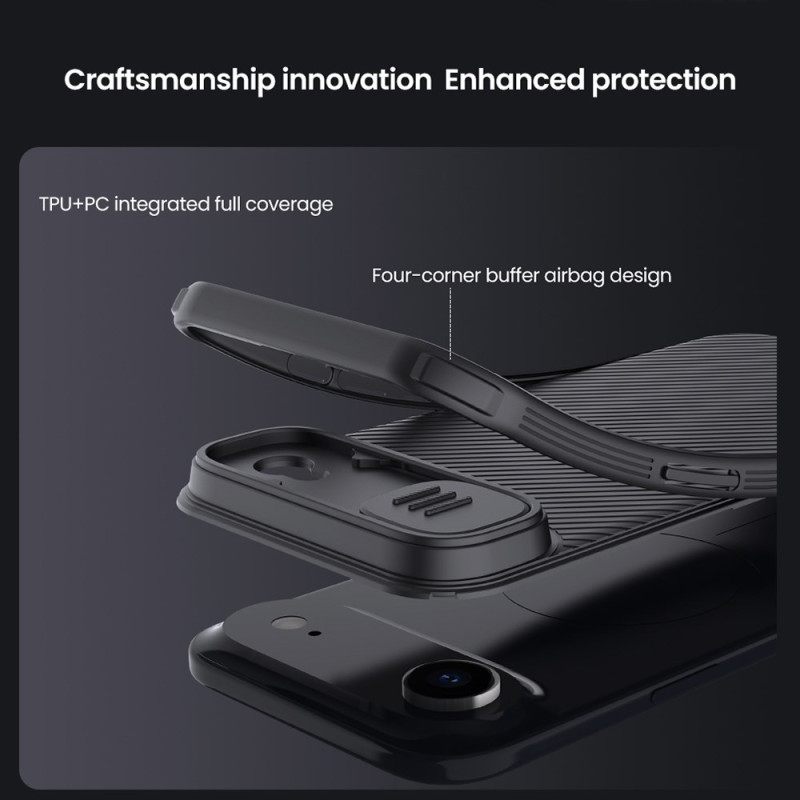 Κάλυμμα iPhone Air Camshield Pro Series Nillkin Σιλικόνης