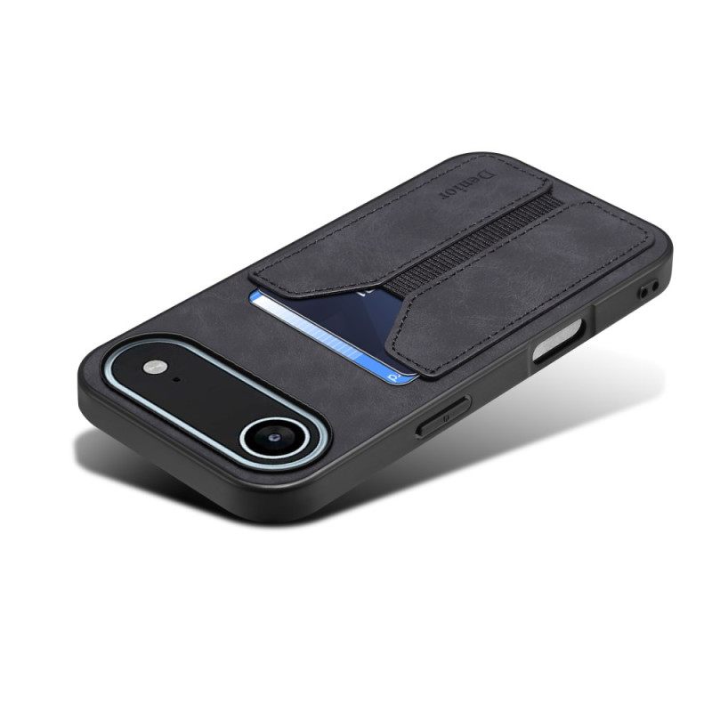 Κάλυμμα iPhone Air Ελαστική Θήκη Καρτών Denior