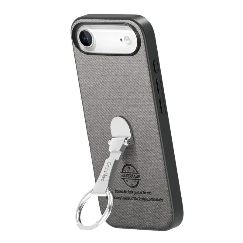 Κάλυμμα iPhone Air Με Πτυσσόμενη Βάση Και Υφή Twill