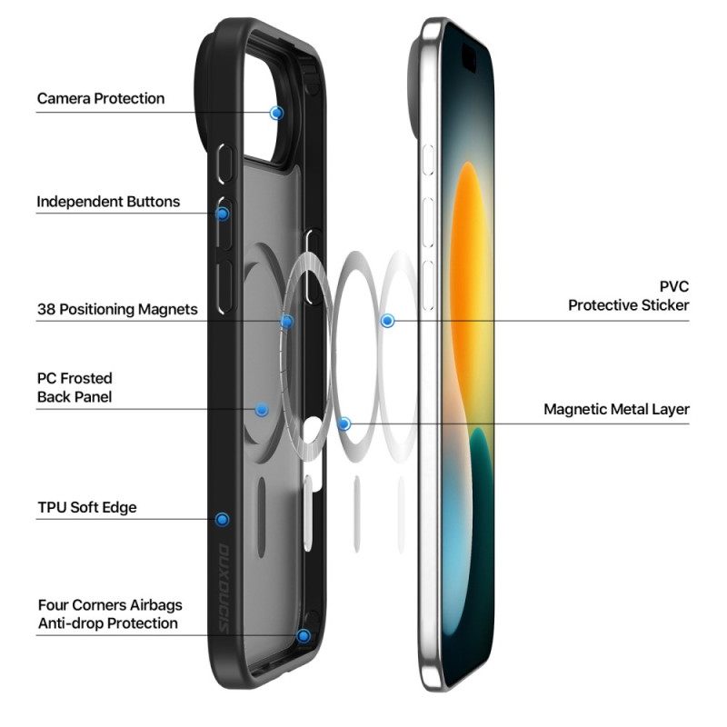 Κάλυμμα iPhone Air Σειρά Magsafe Yind Dux Ducis