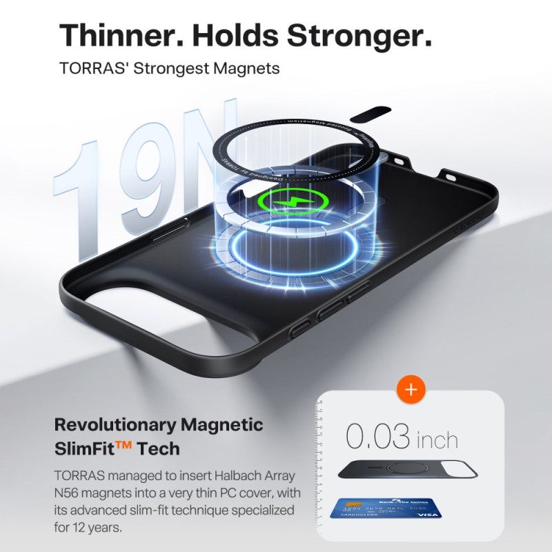 Κάλυμμα iPhone Air Συμβατό Με Εξαιρετικά Λεπτό Magsafe