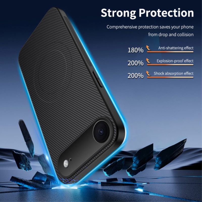 Κάλυμμα iPhone Air Θήκες Κινητών Λεπτότητα Ινών Άνθρακα Magsafe