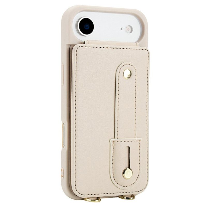Κάλυμμα iPhone Air Θήκη Καρτών Και Λουράκι Ώμου