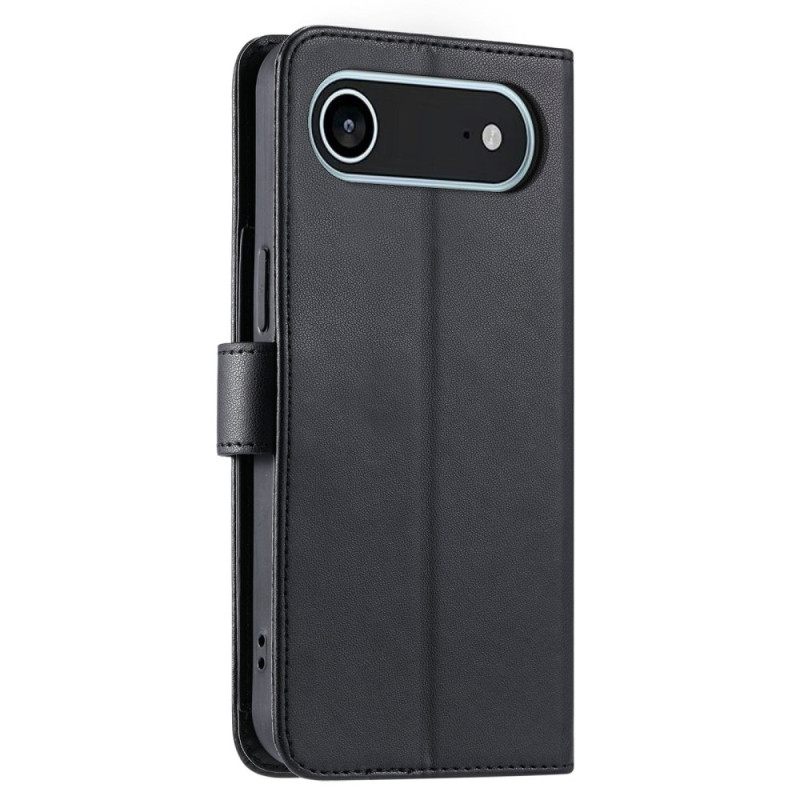 Θηκη Κινητου iPhone Air Καπιτονέ Πορτοφόλι Με Κορδόνι Και Λουράκι Ώμου