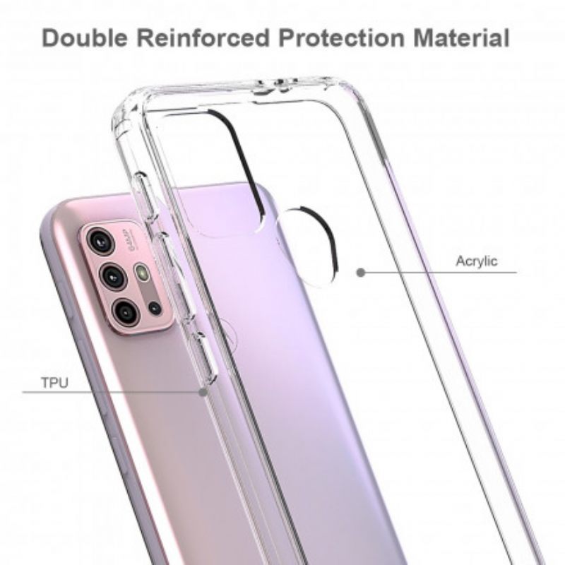 Θήκη Moto G10 / G30 Καθαρίστε Τις Ενισχυμένες Γωνίες