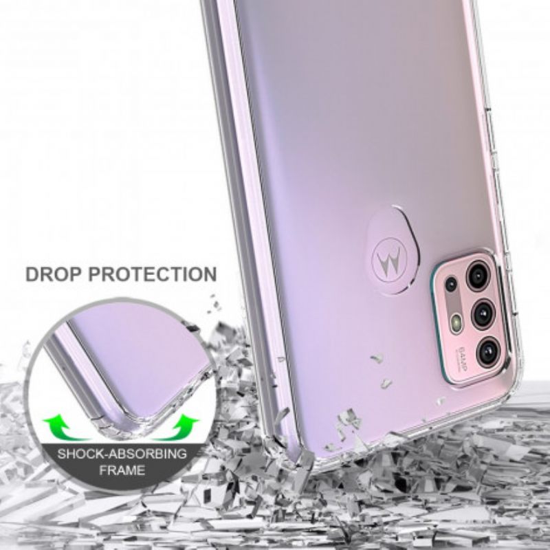 Θήκη Moto G10 / G30 Καθαρίστε Τις Ενισχυμένες Γωνίες