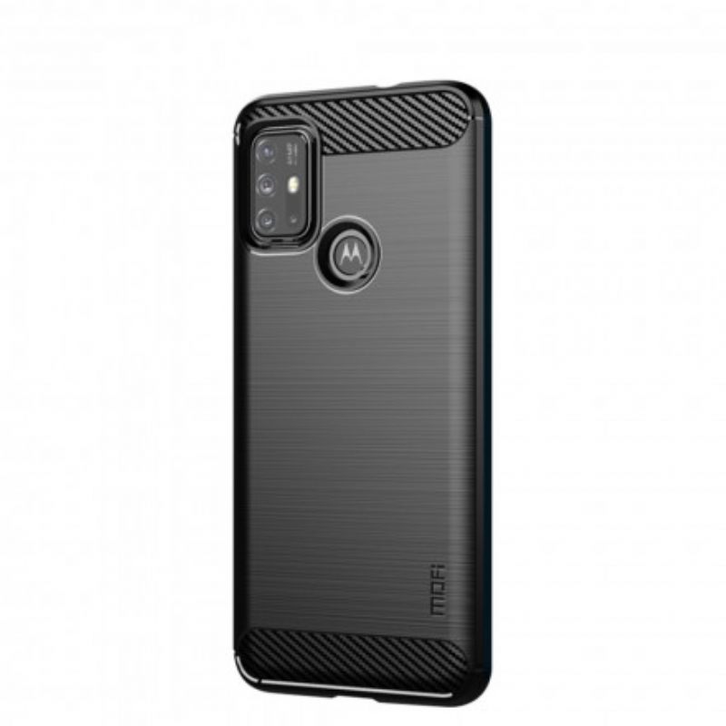 Θήκη Moto G10 / G30 Mofi Brushed Carbon Fiber
