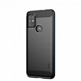 Θήκη Moto G10 / G30 Mofi Brushed Carbon Fiber