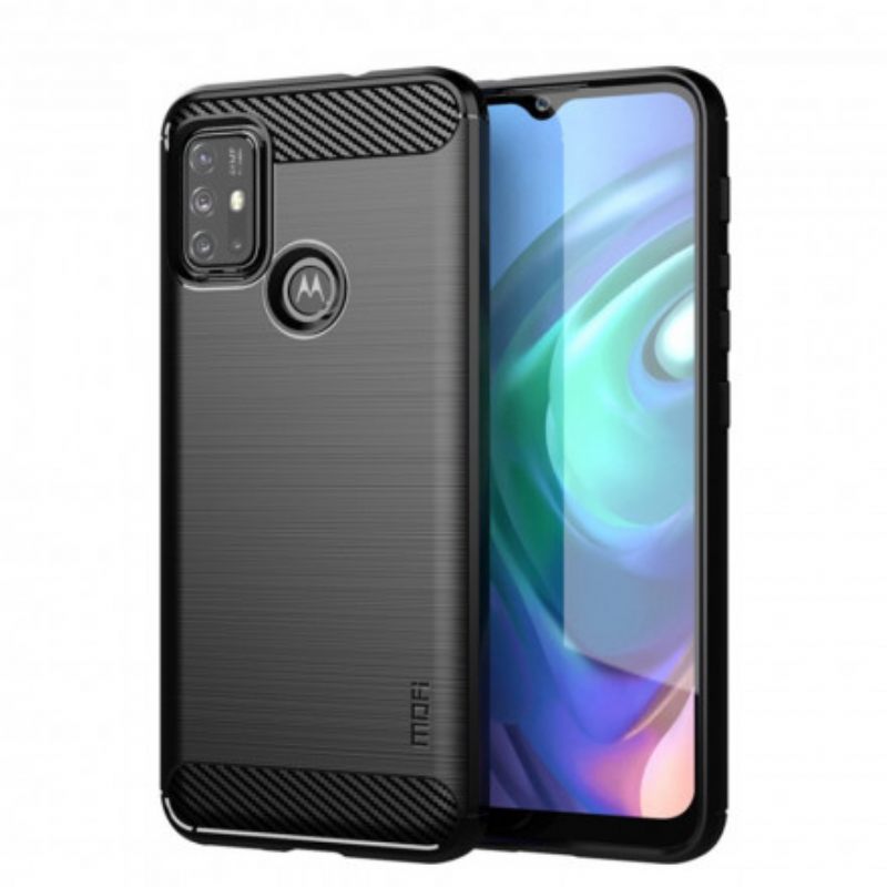 Θήκη Moto G10 / G30 Mofi Brushed Carbon Fiber