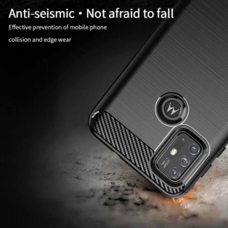 Θήκη Moto G10 / G30 Mofi Brushed Carbon Fiber