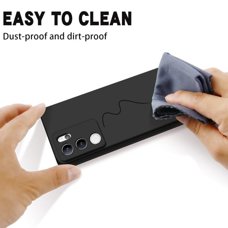 Κάλυμμα Vivo V30 Lite 5g Θήκες Κινητών Υγρή Σιλικόνη Με Λουράκι