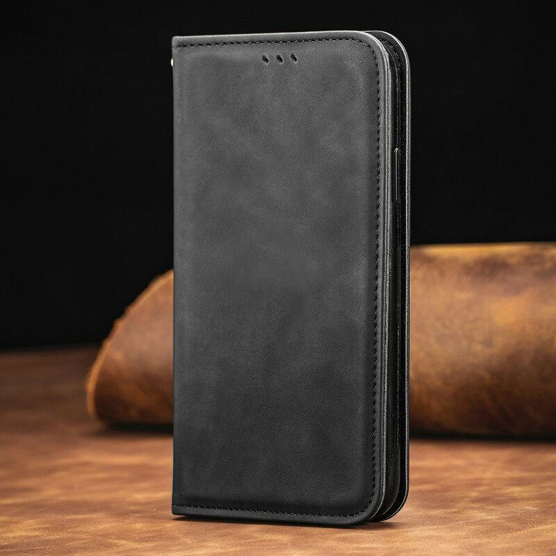 θηκη κινητου Oppo Find X3 / X3 Pro Θήκη Flip Vintage Faux Δέρμα