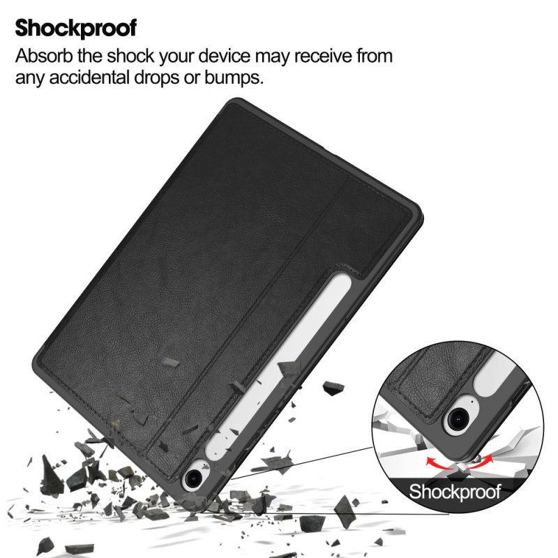 Δερματινη Θηκη Samsung Galaxy Tab S10 Fe Δερμάτινο Εφέ