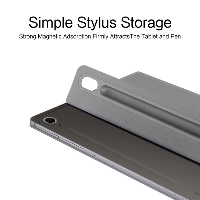 Δερματινη Θηκη Samsung Galaxy Tab S10 Fe Μαγνητική Βάση Και Αυτόματη Λειτουργία Ύπνου/αφύπνισης