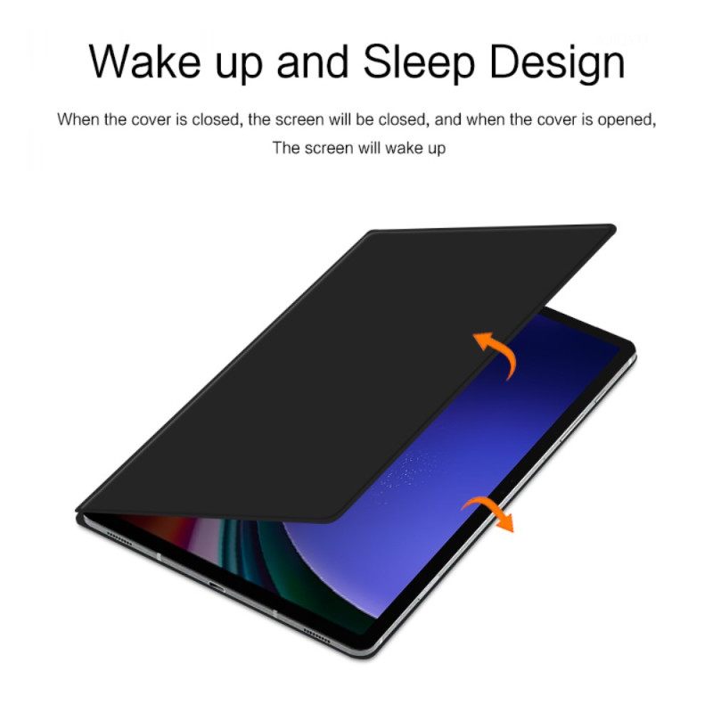 Δερματινη Θηκη Samsung Galaxy Tab S10 Fe Μαγνητική Σιλικόνης