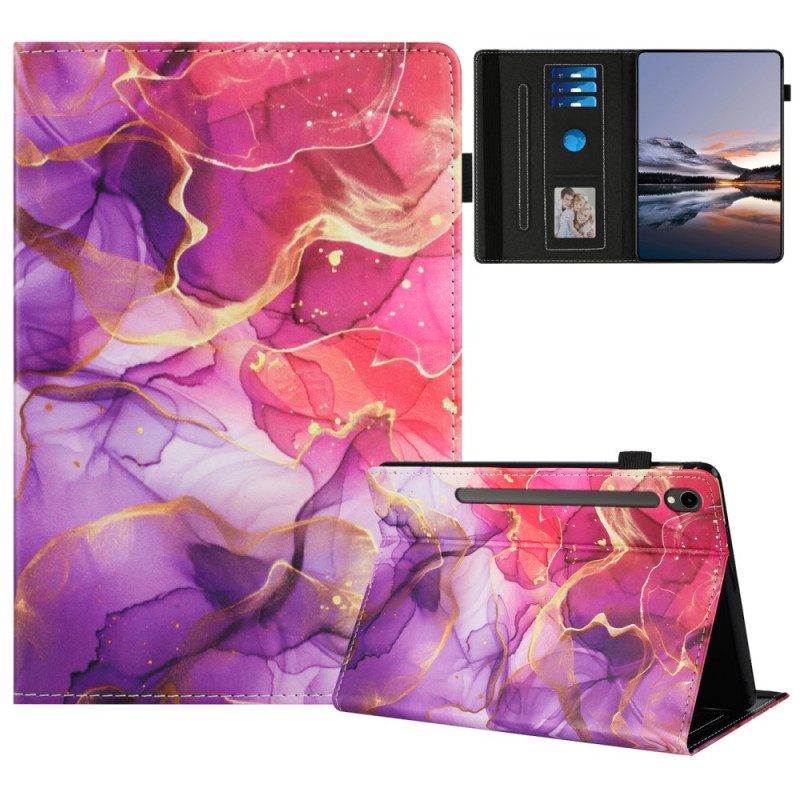 Δερματινη Θηκη Samsung Galaxy Tab S10 Fe Marble Spirit