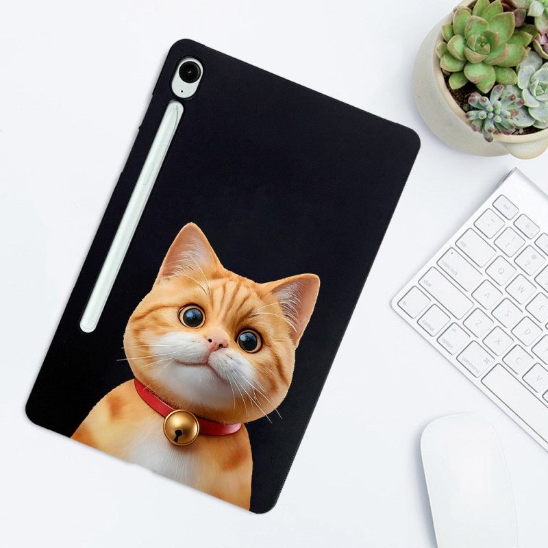 Κάλυμμα Samsung Galaxy Tab S10 Fe Γάτα