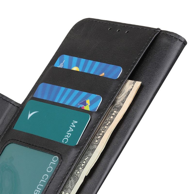 Δερματινη Θηκη Oneplus 15r Διπλό Κούμπωμα Σιλικόνης