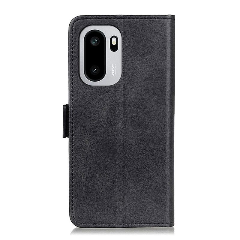 Δερματινη Θηκη Oneplus 15r Διπλό Κούμπωμα Σιλικόνης