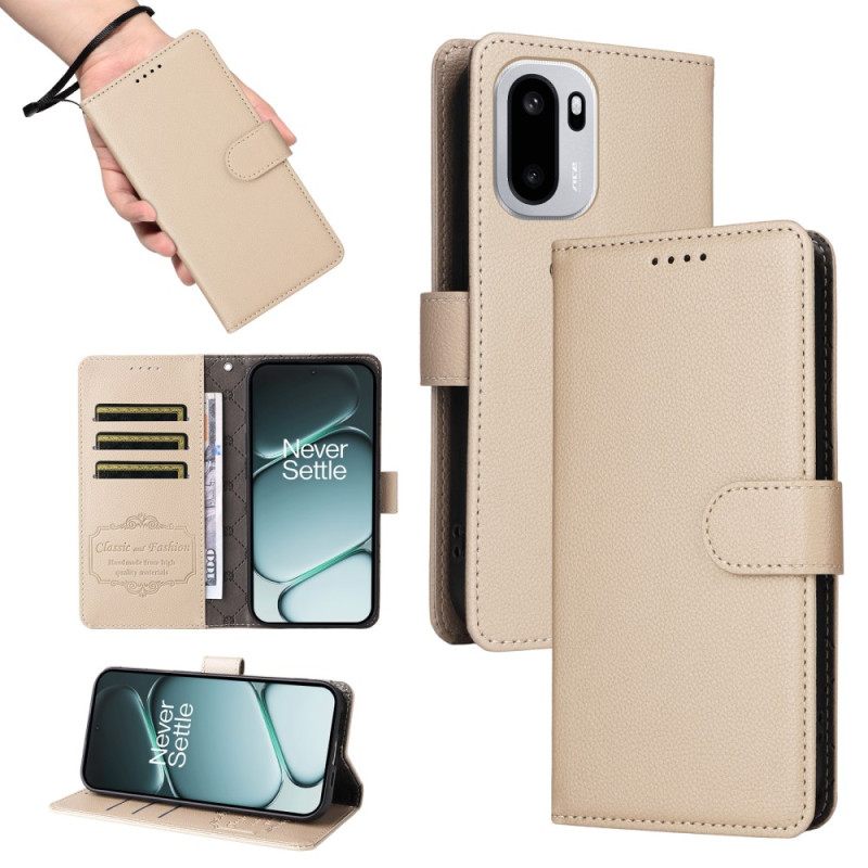 Δερματινη Θηκη Oneplus 15r Μπλοκάρισμα Rfid Σιλικόνης