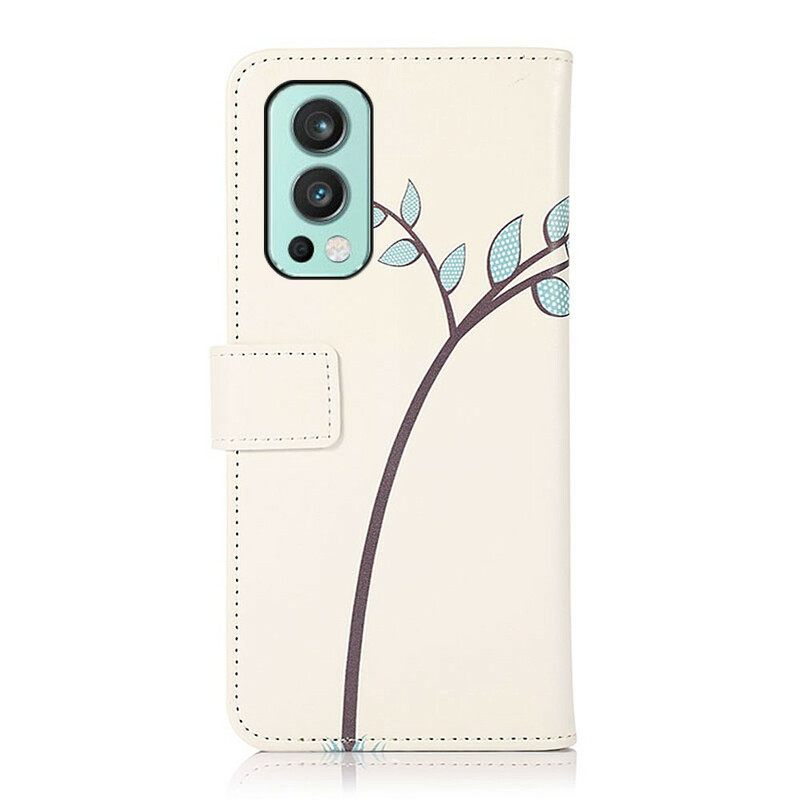 Κάλυμμα OnePlus Nord 2 5G Δυο Κουκουβάγιες Στο Δέντρο