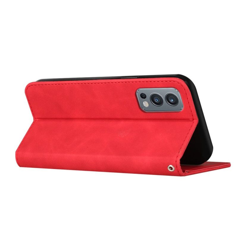 θηκη κινητου OnePlus Nord 2 5G Θήκη Flip Δερμάτινο S-design