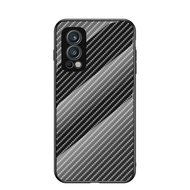 Θήκη OnePlus Nord 2 5G Γυαλί Με Ανθρακονήματα