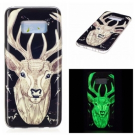 θηκη κινητου Samsung Galaxy S8 Fluorescent Majestic Stag