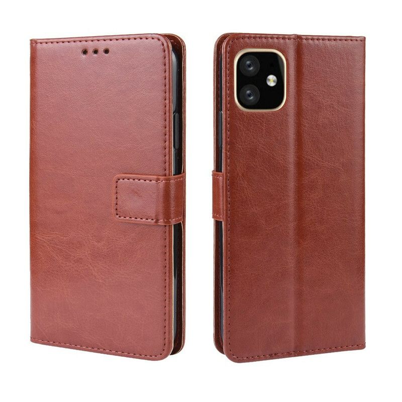 Κάλυμμα iPhone 11 Pro με κορδονι Δερμάτινο Εφέ Χρωματιστό Λουράκι