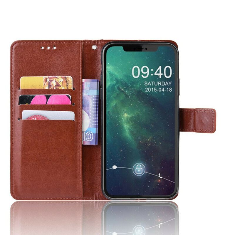 Κάλυμμα iPhone 11 Pro με κορδονι Δερμάτινο Εφέ Χρωματιστό Λουράκι