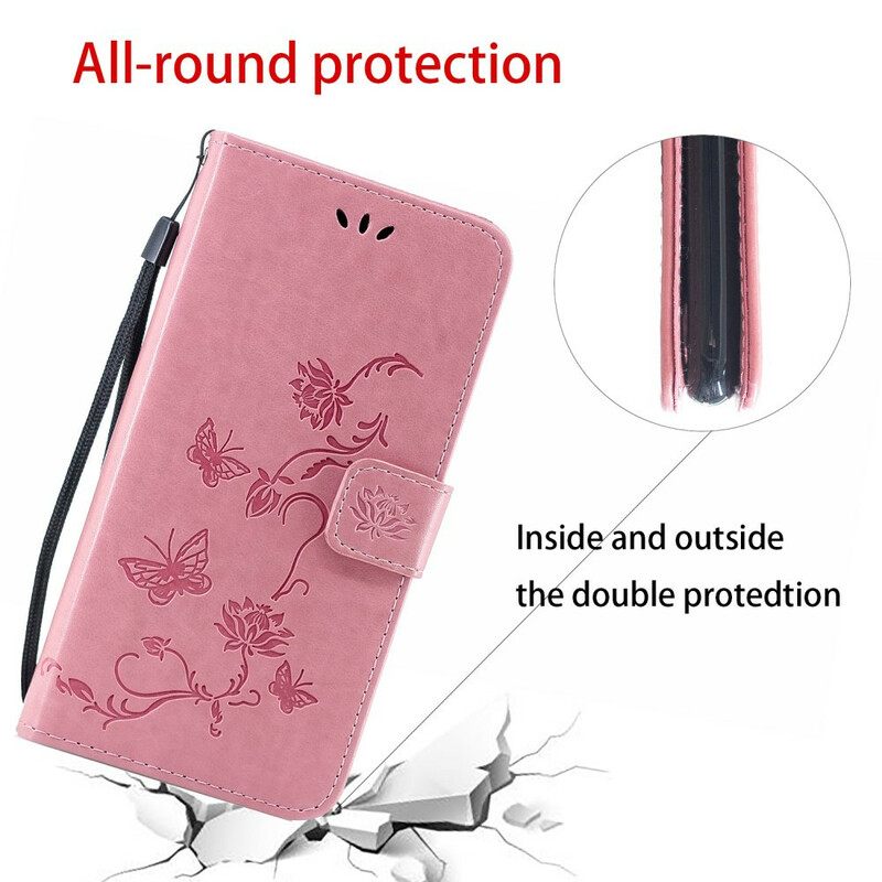 Κάλυμμα iPhone 11 Pro με κορδονι Floral Strappy