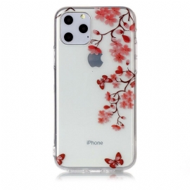 Θήκη iPhone 11 Pro Διαφανές Κλαδί Πεταλούδας