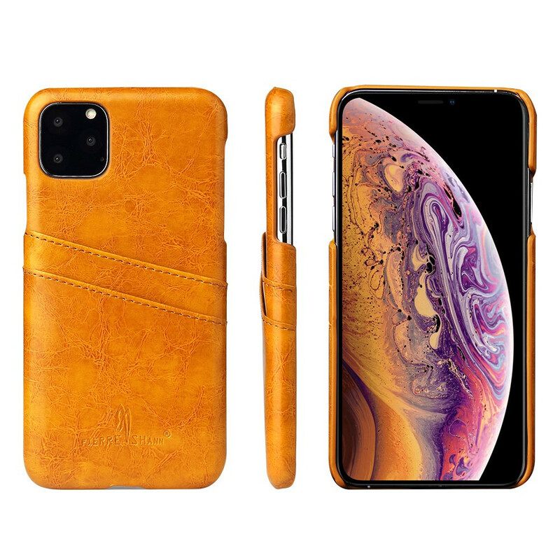 Θήκη iPhone 11 Pro Κάτοχος Κάρτας Fierre Shann