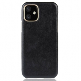 Θήκη iPhone 11 Pro Litchi Leather Effect