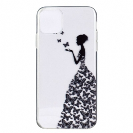 θηκη κινητου iPhone 11 Pro Διαφανές Φόρεμα Πεταλούδων