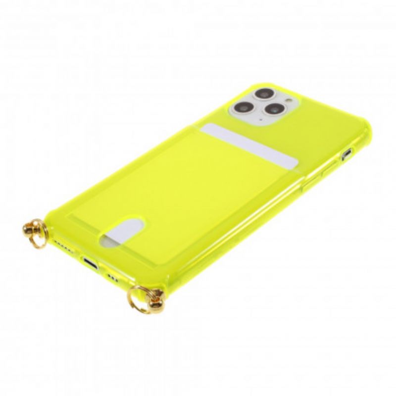 θηκη κινητου iPhone 11 Pro με κορδονι Κορδόνι Με Θήκη Κάρτας