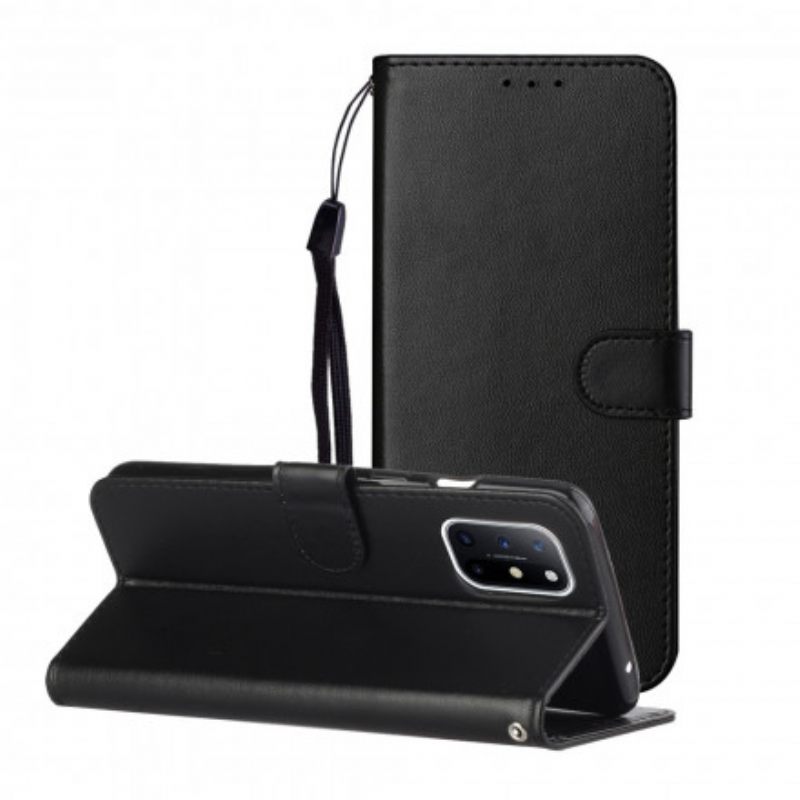 δερματινη θηκη OnePlus 8T με κορδονι Σειρά Λουριών Μονόχρωμων