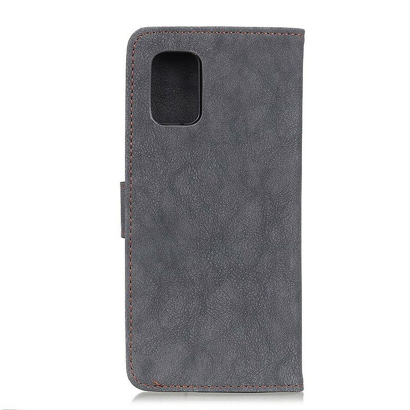 Κάλυμμα OnePlus 8T Khazneh Retro Split Leather