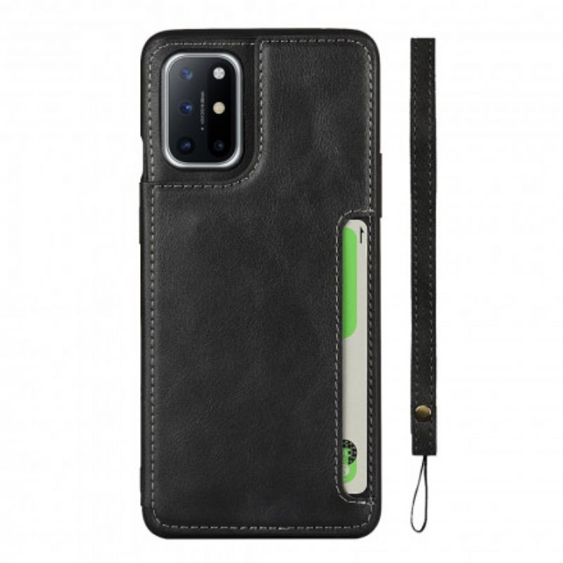 θηκη κινητου OnePlus 8T Κάτοχος Κάρτας Και Κορδόνι