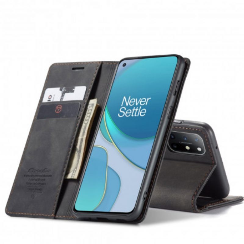 θηκη κινητου OnePlus 8T Θήκη Flip Caseme Faux Leather