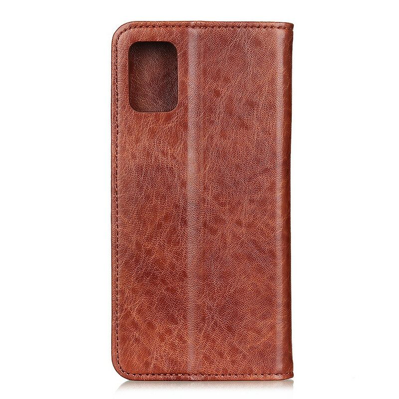 θηκη κινητου OnePlus 8T Θήκη Flip Elegance Split Leather Litchi