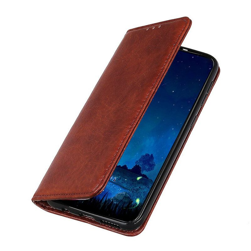 θηκη κινητου OnePlus 8T Θήκη Flip Elegance Split Leather Litchi